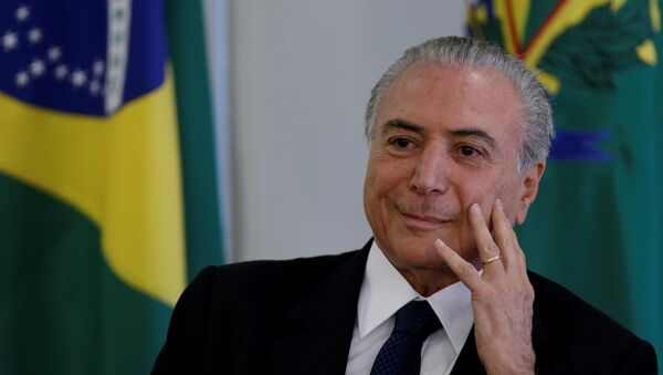 Brazil's President Michel Temer - Sputnik Afrique