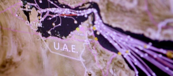 Des lignes maritimes des pétrolies venant près du Qatar, le 6 juin, 2017 - Sputnik Afrique