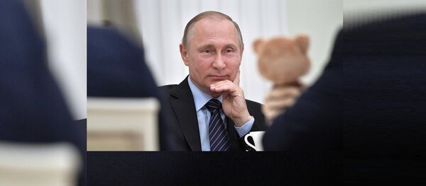 Poutine révèle le secret de sa bonne humeur - Sputnik Afrique