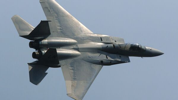 An F-15 Eagle American fighter. (File) - Sputnik Afrique