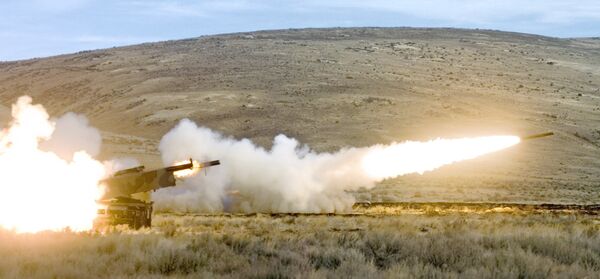 Lance-roquettes multiples US HIMARS Lance-roquettes multiples US HIMARS - Sputnik Afrique