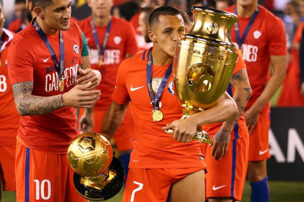 Alexis Sánchez, 'Balón de Oro' de la Copa América - Sputnik Afrique