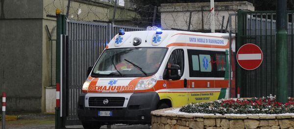 Une ambulance italienne - Sputnik Afrique