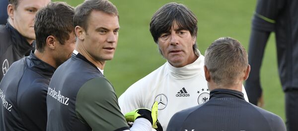 Équipe allemande de foot en Russie: bonnes conditions et excellent terrain d'entraînement - Sputnik Afrique