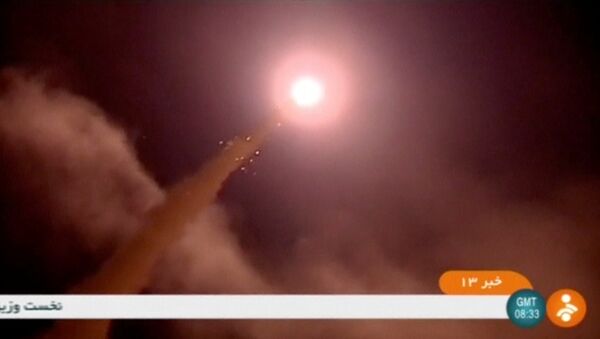 L'attaque de missiles iraniens - Sputnik Afrique