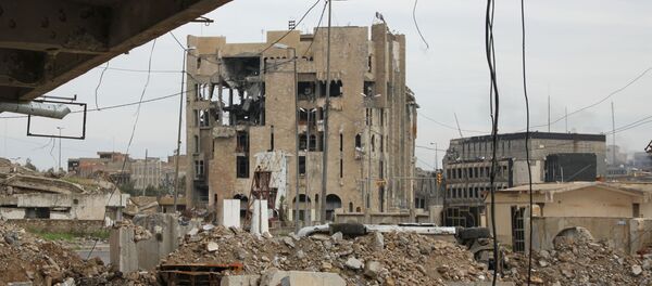 Разрушенные здания в Мосуле - Sputnik Afrique