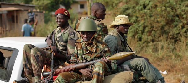 Des combattats séléka en Centrafrique Des combattats séléka en Centrafrique - Sputnik Afrique