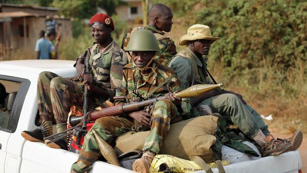 Des combattats séléka en Centrafrique - Sputnik Afrique