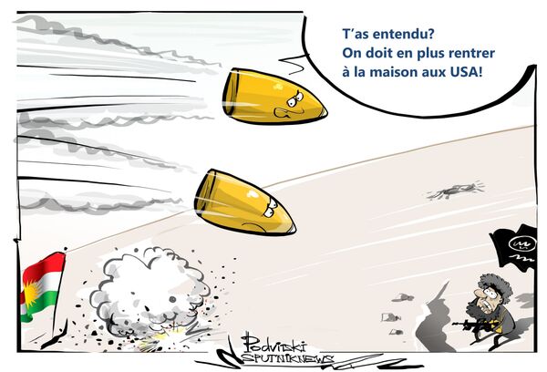 Les USA aux Kurdes: après votre victoire sur Daech, soyez gentils de nous rendre nos armes - Sputnik Afrique