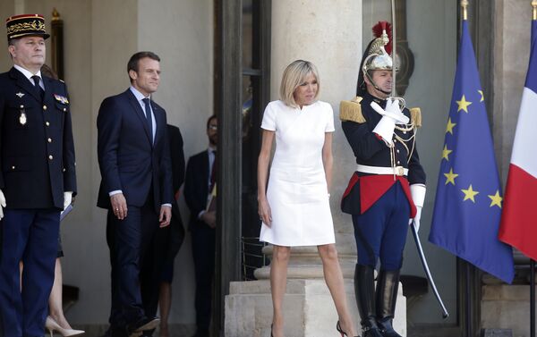 Brigitte Macron - Sputnik Afrique