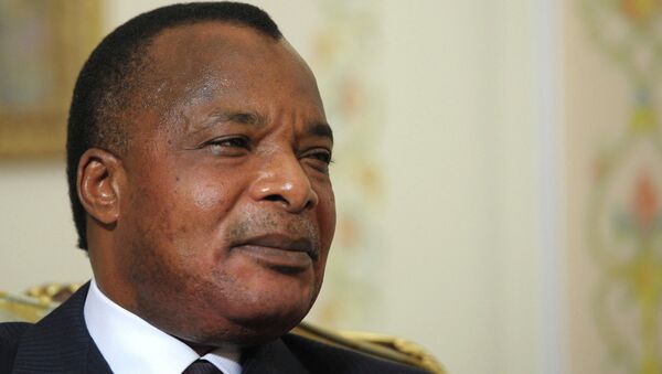 Президент Республики Конго Дени Сассу-Нгессо - Sputnik Afrique