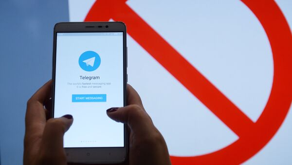 Мессенджер Telegram может быть заблокирован Роскомнадзором - Sputnik Afrique