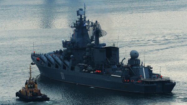 Un croiseur lance-missiles russe - Sputnik Afrique