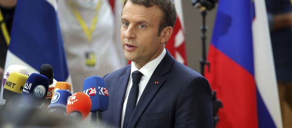 Macron - Sputnik Afrique