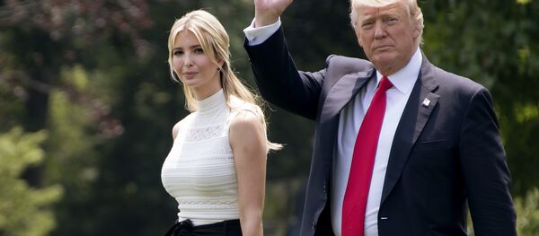 Ivanka Trump et Donald Trump Ivanka Trump et Donald Trump - Sputnik Afrique