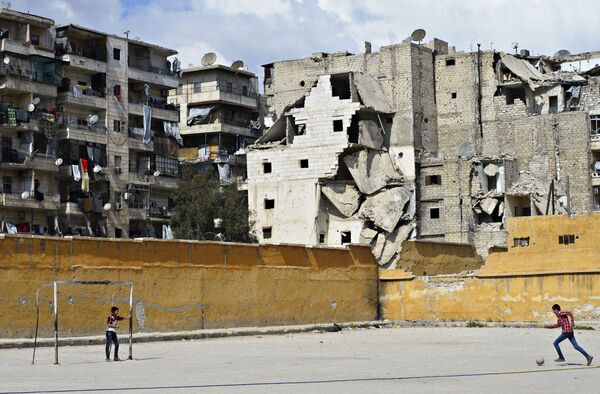 Chroniques syriennes à l’exposition photo La Guerre et… la paix? - Sputnik Afrique