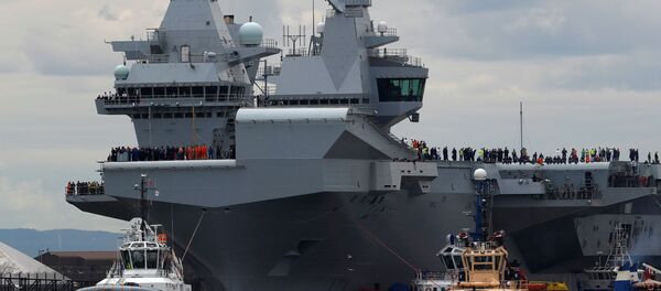 Le HMS Queen Elizabeth - Sputnik Afrique