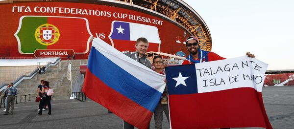 Кубок конфедераций-2017. Матч Португалия - Чили - Sputnik Afrique