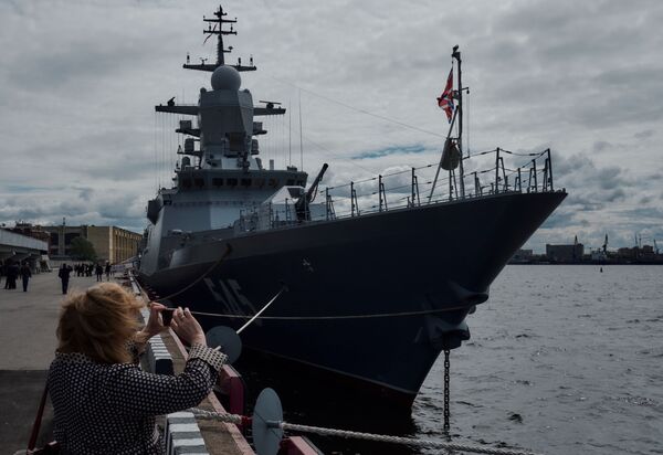 L’ouverture du Salon naval international à Saint-Pétersbourg - Sputnik Afrique