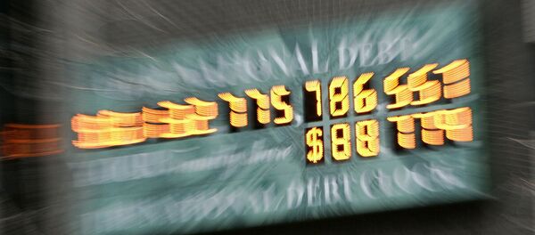 Compteur new-yorkais de la dette publique américaine - Sputnik Afrique