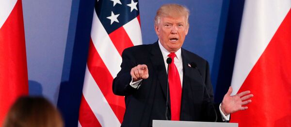Donald Trump en Pologne Donald Trump en Pologne - Sputnik Afrique