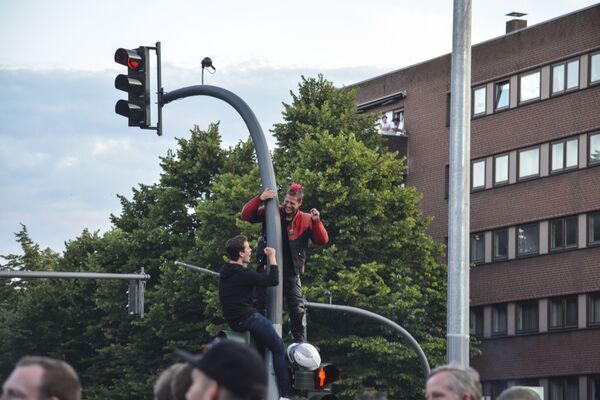 Les manifestations à Hambourg - Sputnik Afrique