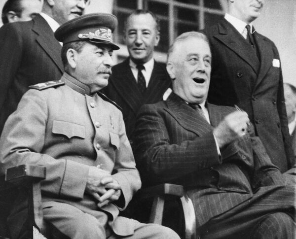 1943, Staline et Roosevelt 1943, Staline et Roosevelt - Sputnik Afrique