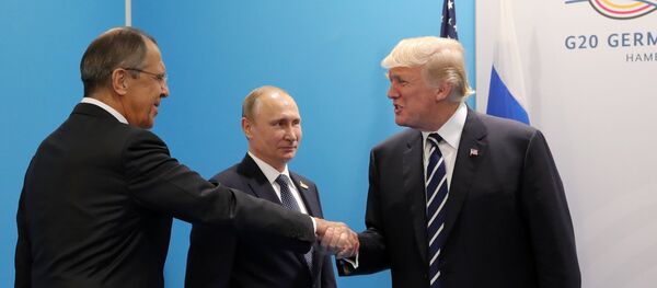 Vladimir Poutine et Donald Trump - Sputnik Afrique