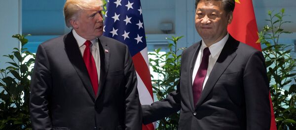 US-Präsident Donald Trump und Präsident der Volksrepublik China Xi Jinping - Sputnik Afrique