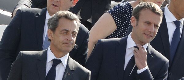 Nicolas Sarkozy et Emmanuel Macron - Sputnik Afrique