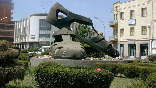 Une sculpture au centre d'Asmara, Érythrée (archive photo) - Sputnik Afrique