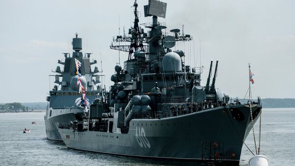 Le destroyer Nastoïtchivy à Baltiïsk, région de Kaliningrad - Sputnik Afrique