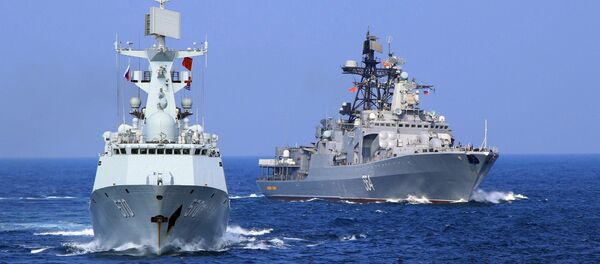 Russie-Chine: exercices navals conjoints - Sputnik Afrique
