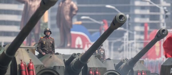 Un défilé militaire à Pyongyang - Sputnik Afrique