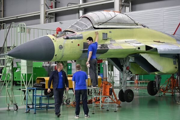 La production des chasseurs MiG dans la région de Moscou - Sputnik Afrique