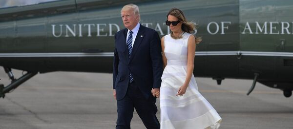 Donald Trump et Melania Trump - Sputnik Afrique
