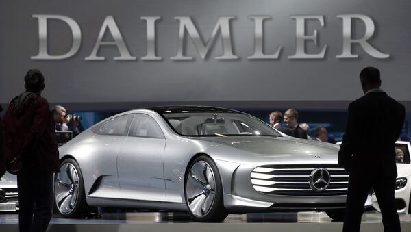 Daimler logo. (File) - Sputnik Afrique