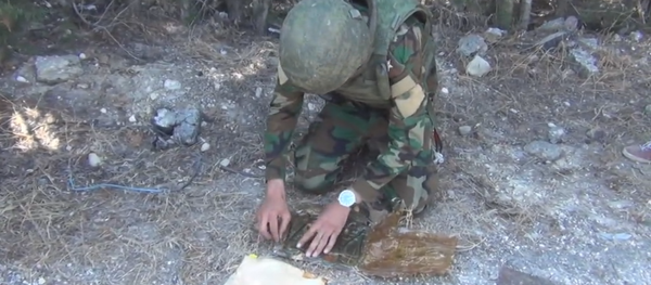 L'armée syrienne désamorce des mines dans des localités reculées de Lattaquié - Sputnik Afrique