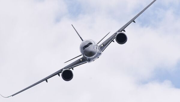 Airbus A350, avion de ligne civil long-courrier (image d'illustration) - Sputnik Afrique
