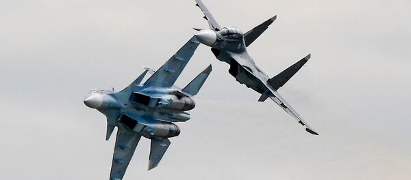 Les vols de démonstration au Salon aérospatial international MAKS 2017 - Sputnik Afrique