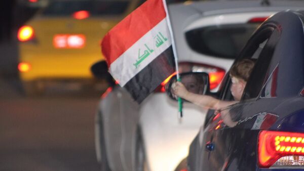 Le drapeau irakien - Sputnik Afrique