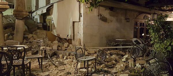 Séisme en mer Egée: des victimes parmi des touristes étrangers en Grèce - Sputnik Afrique