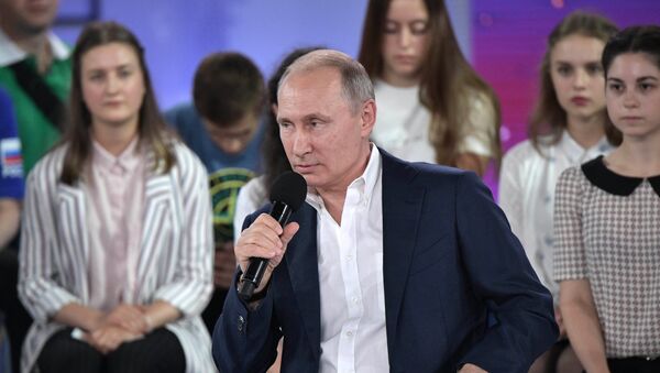 Недетский разговор с Владимиром Путиным - Sputnik Afrique