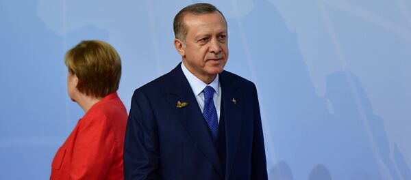 Angela Merkel et Recep Tayyip Erdogan. Archive photo Angela Merkel et Recep Tayyip Erdogan. Archive photo - Sputnik Afrique