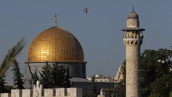 La mosquée Al-Aqsa et le dôme du Rocher à Jérusalem - Sputnik Afrique