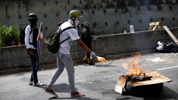 Protestations au Venezuela - Sputnik Afrique
