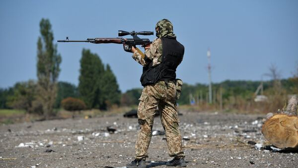 les snipers ukrainiens - Sputnik Afrique