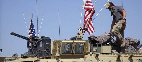 Des militaires américains en Syrie Des militaires américains en Syrie - Sputnik Afrique