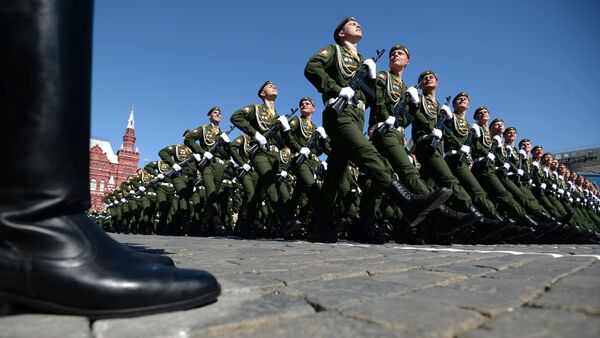 Desfile militar dedicado al 71 aniversario de la Victoria en la Gran Guerra Patria - Sputnik Afrique