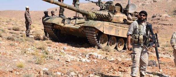 Des soldats de Hezbollah - Sputnik Afrique